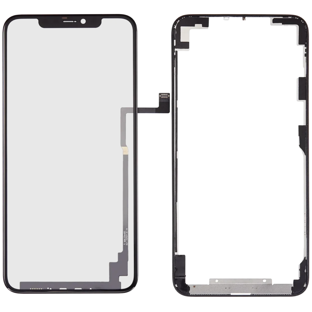 4 in 1 Short Flex (Digitizer Touch With Glass + OCA + Frame Pre-installed) For iPhone 11 Pro Max (OCA Master)