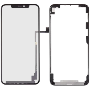 4 in 1 Short Flex (Digitizer Touch With Glass + OCA + Frame Pre-installed) For iPhone 11 Pro Max (OCA Master)
