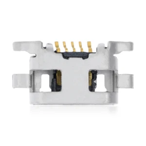 Charging port soldering required - 05 Pin - Micro B - 4 Anchor Points (C069)