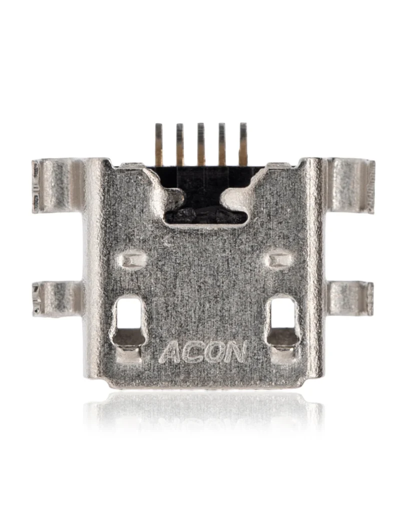 Charging port soldering required - 05 Pin - Micro B - 4 Anchor Points (C071)
