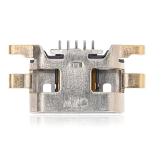 Charging port soldering required - 05 Pin - Micro B - 4 Anchor Points (C074)