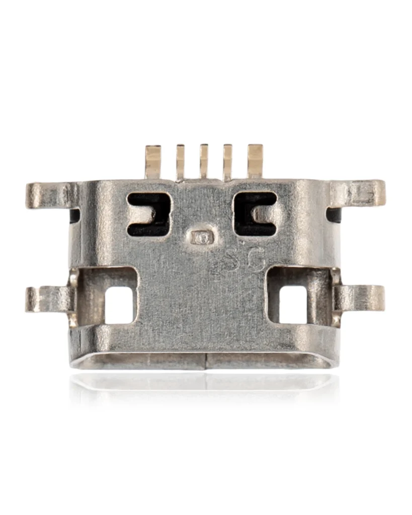 Charging port soldering required - 05 Pin - Micro B - 4 Anchor Points (C076)