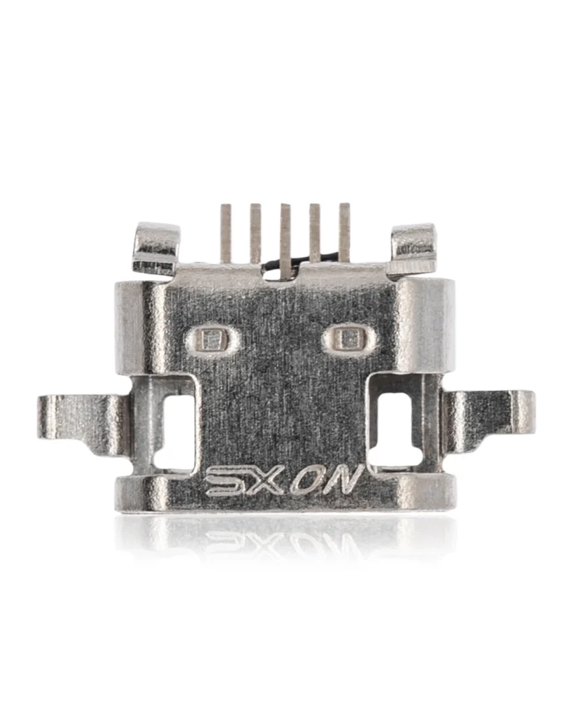 Charging port soldering required - 05 Pin - Micro B - 4 Anchor Points (C078)