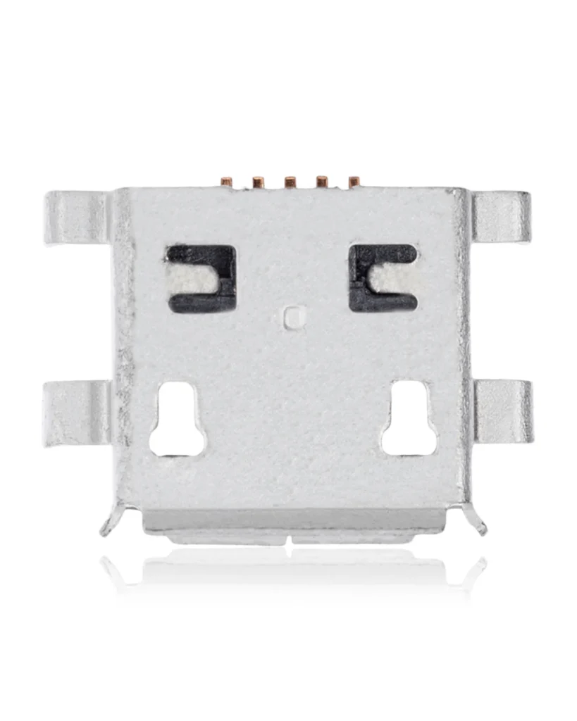 Charging port soldering required - 05 Pin - Micro B - 4 Anchor Points (C079)