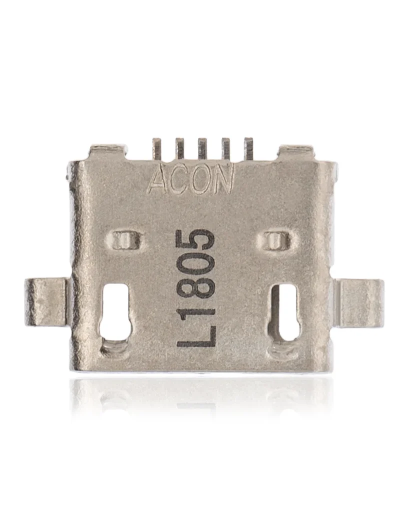 Charging port soldering required - 05 Pin - Micro B - 4 Anchor Points (C082)