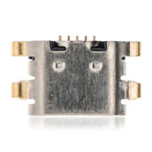 Charging port soldering required - 05 Pin - Micro B - 4 Anchor Points (C084)