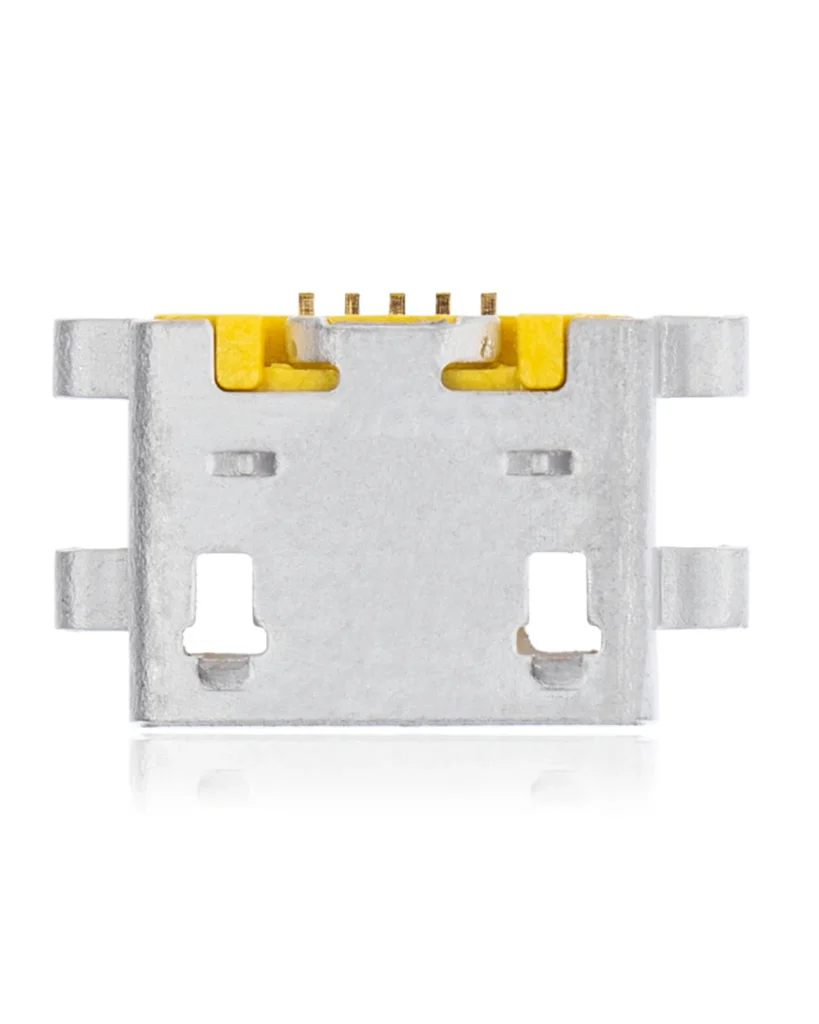 Charging port soldering required - 05 Pin - Micro B - 4 Anchor Points (C089)
