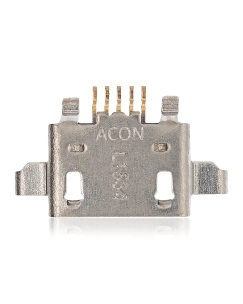 Charging port soldering required - 05 Pin - Micro B - 4 Anchor Points (C090)