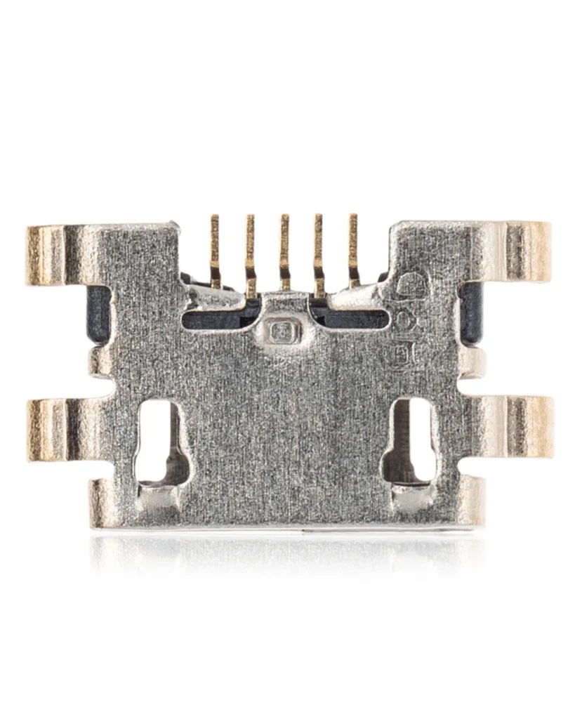 Charging port soldering required - 05 Pin - Micro B - 4 Anchor Points (C072)
