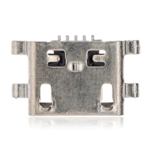 Charging port soldering required - 05 Pin - Micro B - 4 Anchor Points (C086)