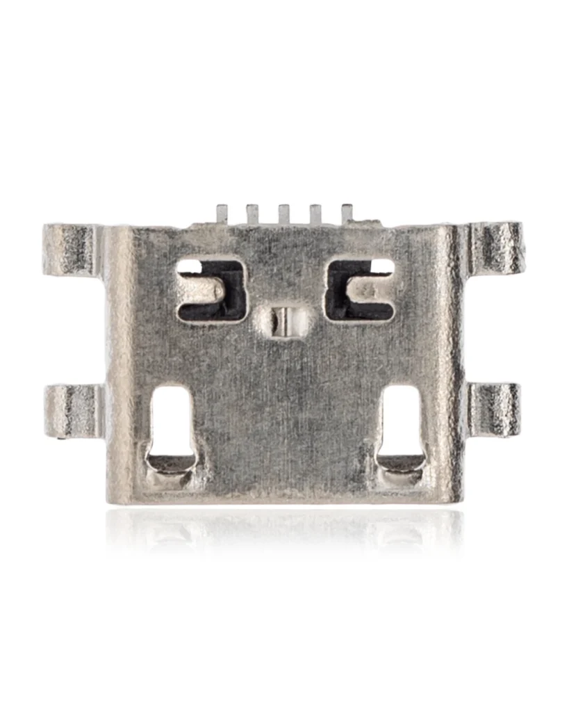 Charging port soldering required - 05 Pin - Micro B - 4 Anchor Points (C086)