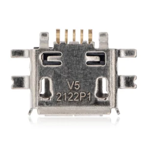 Charging port soldering required - 05 Pin - Micro B - 6 Anchor Points (C092)