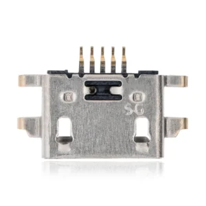 Charging port soldering required - 05 Pin - Micro B - 4 Anchor Points (C099)