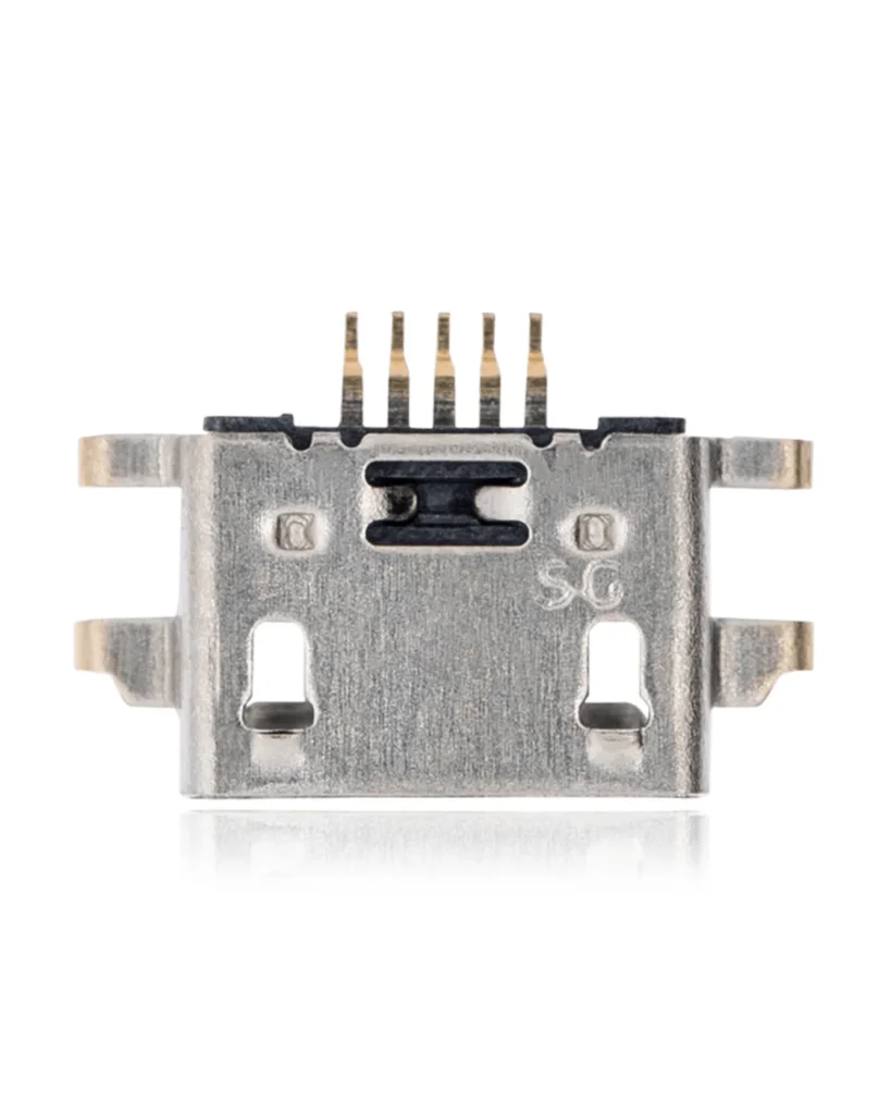 Charging port soldering required - 05 Pin - Micro B - 4 Anchor Points (C099)