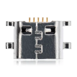 Charging port soldering required - 05 Pin - Micro B - 4 Anchor Points (C098)