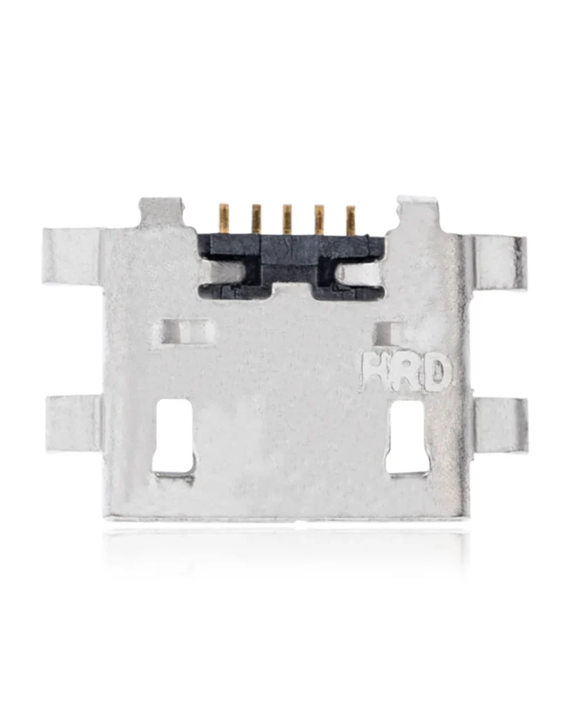 Charging port soldering required - 05 Pin - Micro B - 6 Anchor Points (C097)