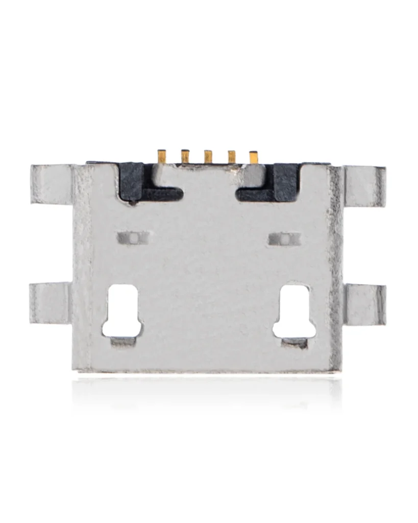 Charging port soldering required - 05 Pin - Micro B - 4 Anchor Points (C103)