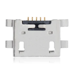 Charging port soldering required - 05 Pin - Micro B - 4 Anchor Points (C102)