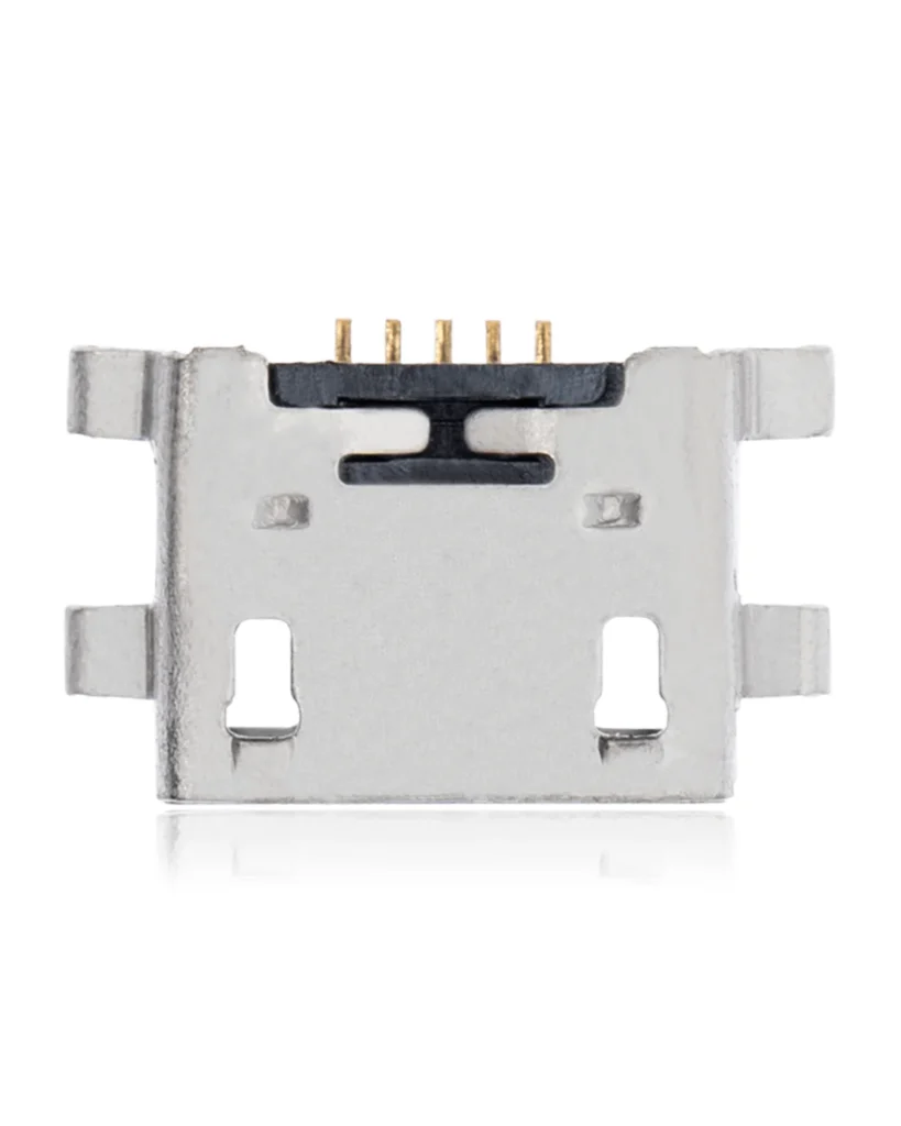 Charging port soldering required - 05 Pin - Micro B - 4 Anchor Points (C102)