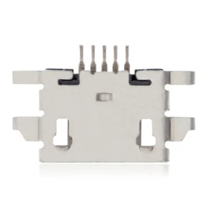 Charging port soldering required - 05 Pin - Micro B - 4 Anchor Points (C105)