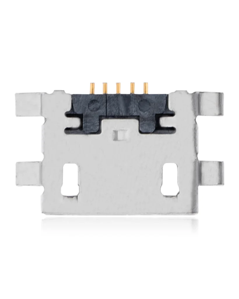 Charging port soldering required - 05 Pin - Micro B - 4 Anchor Points (C108)