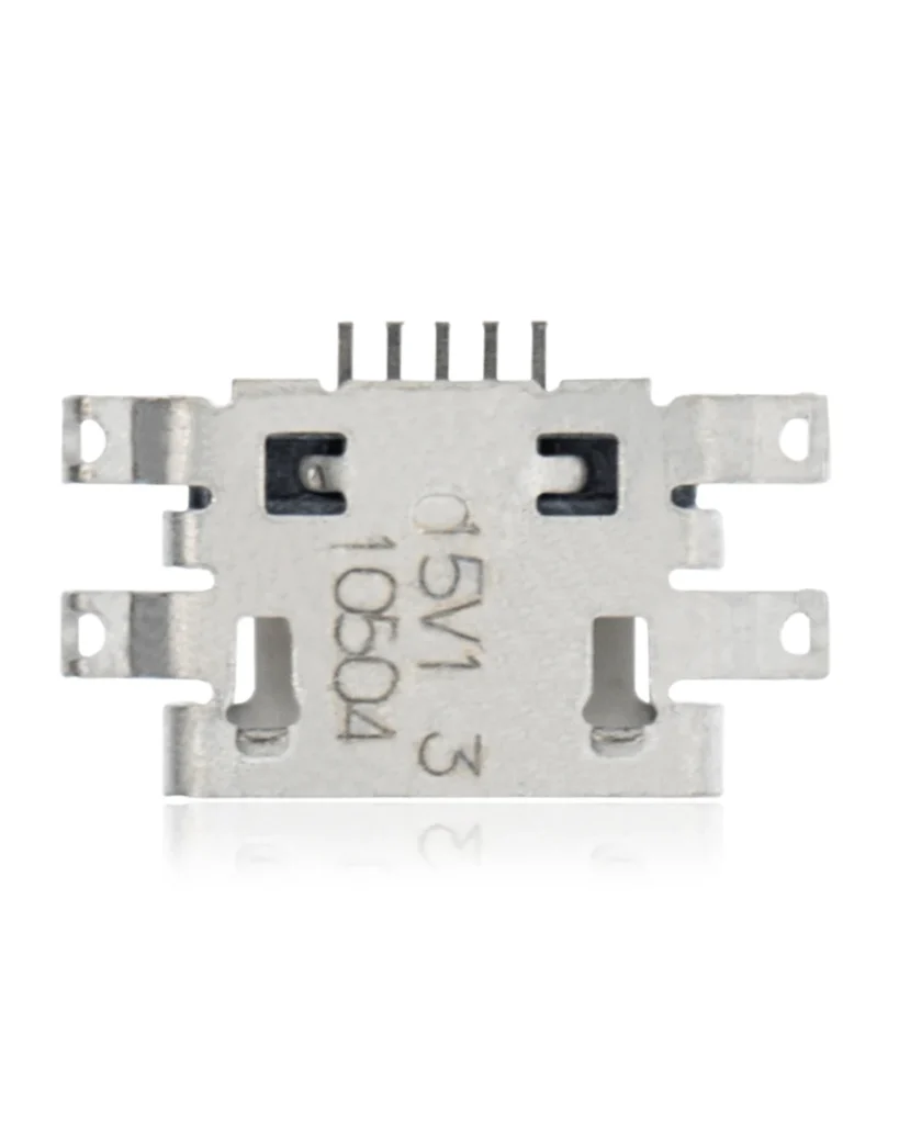 Charging port soldering required - 05 Pin - Micro B - 4 Anchor Points (C107)