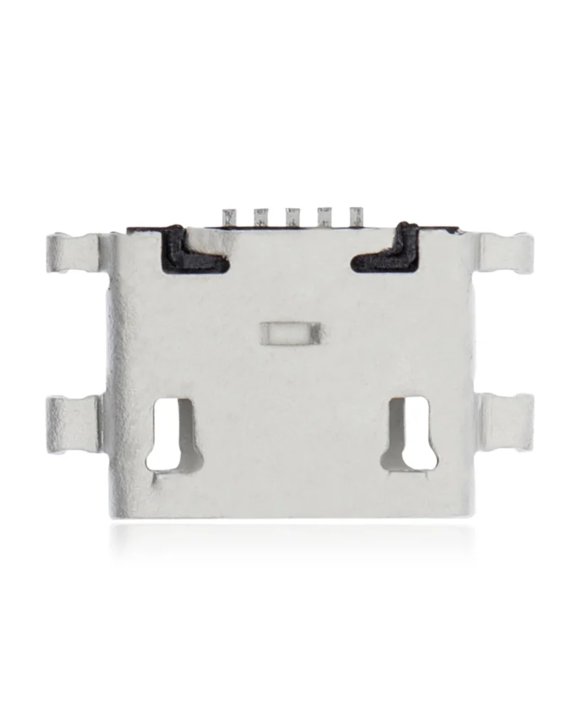 Charging port soldering required - 05 Pin - Micro B - 4 Anchor Points (C109)