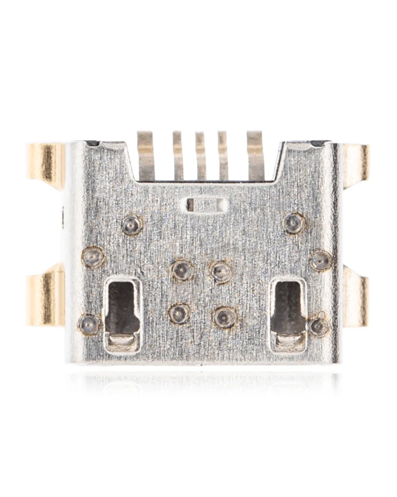 Charging port soldering required - 05 Pin - Micro B - 4 Anchor Points (C113)