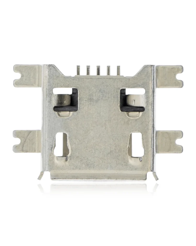 Charging port soldering required - 05 Pin - Micro B - 4 Anchor Points (C121)
