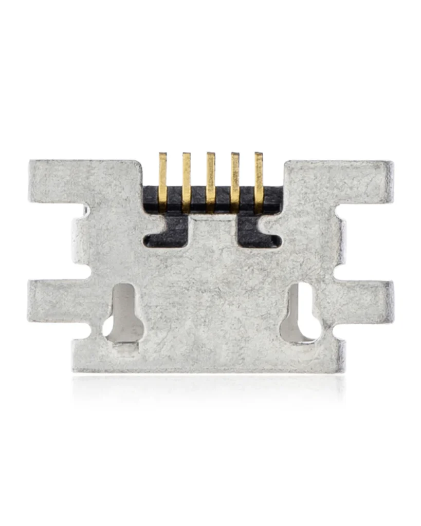 Charging port soldering required - 05 Pin - Micro B - 4 Anchor Points (C126)
