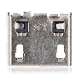 Charging port soldering required - 05 Pin - Micro B - 4 Anchor Points (C130)