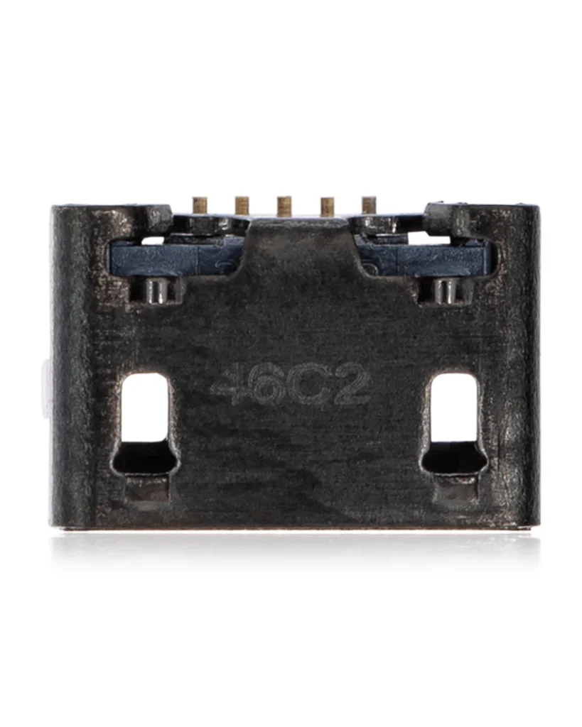 Charging port soldering required - 05 Pin - Micro B - 4 Anchor Points (C137)