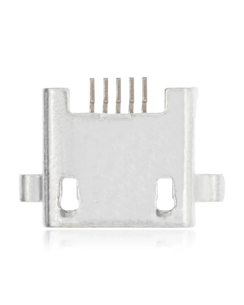 Charging port soldering required - 05 Pin - Micro B - 4 Anchor Points (C142)