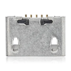 Charging port soldering required - 05 Pin - Micro B - 6 Anchor Points (C146)
