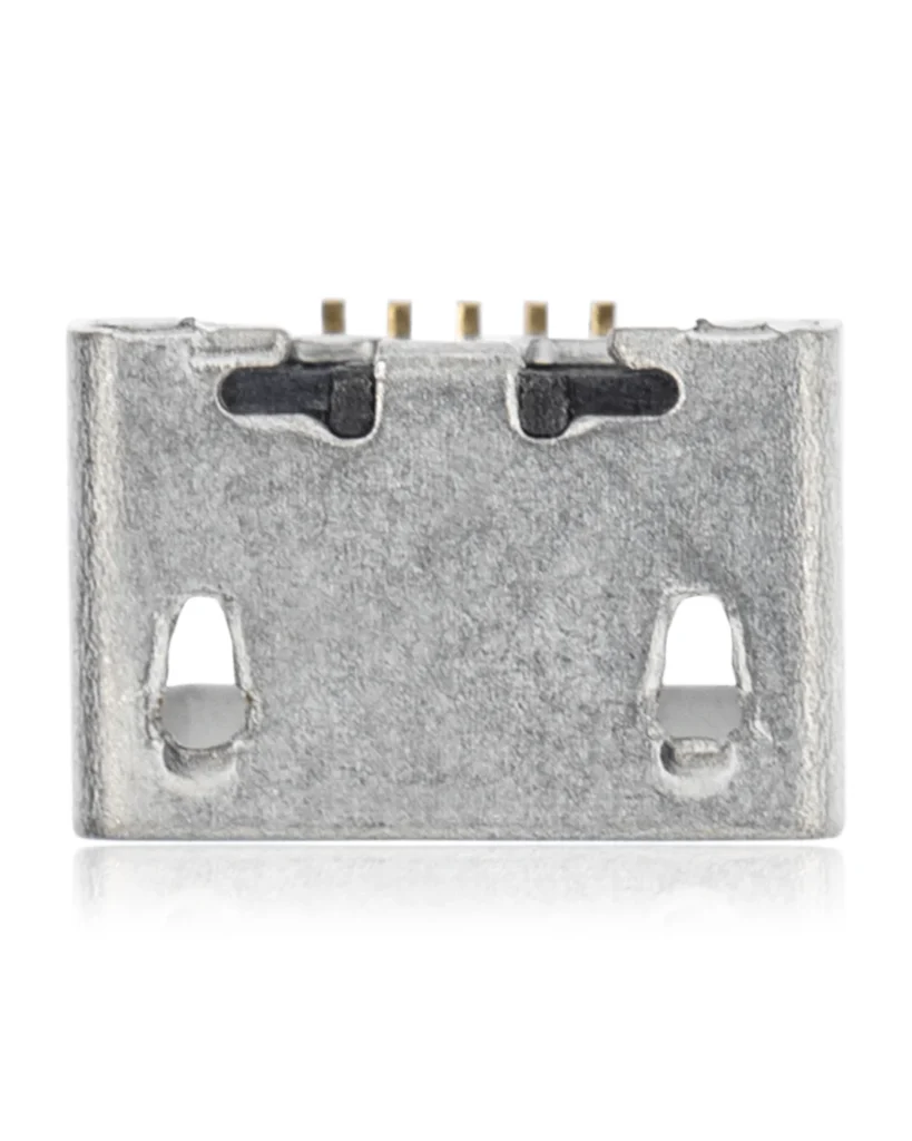 Charging port soldering required - 05 Pin - Micro B - 6 Anchor Points (C146)