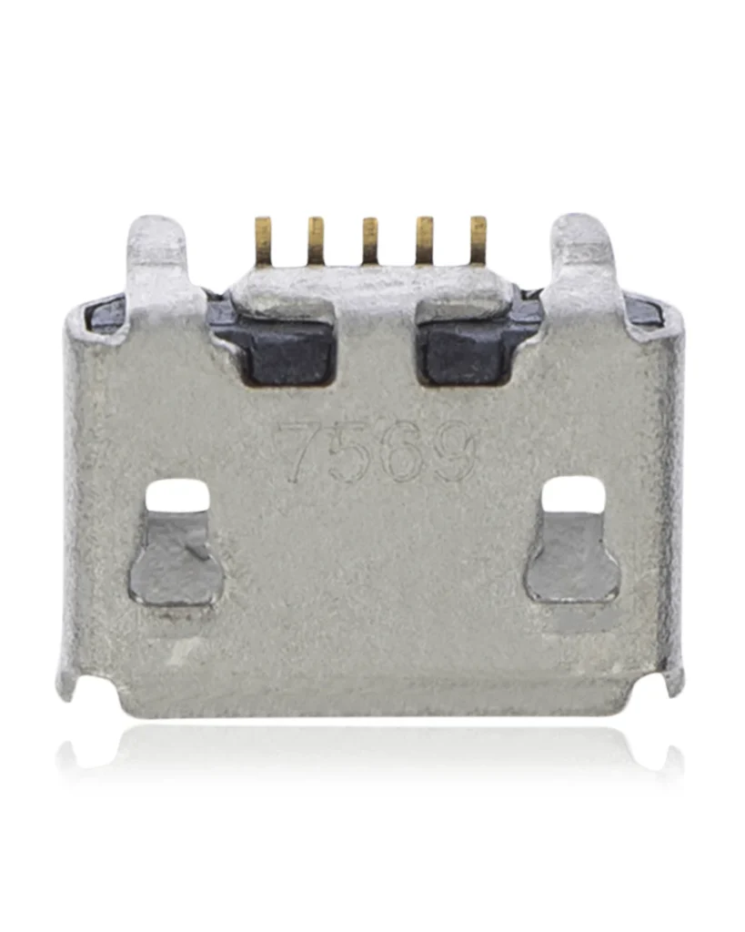 Charging port soldering required - 05 Pin - Micro B - 4 Anchor Points (C172)