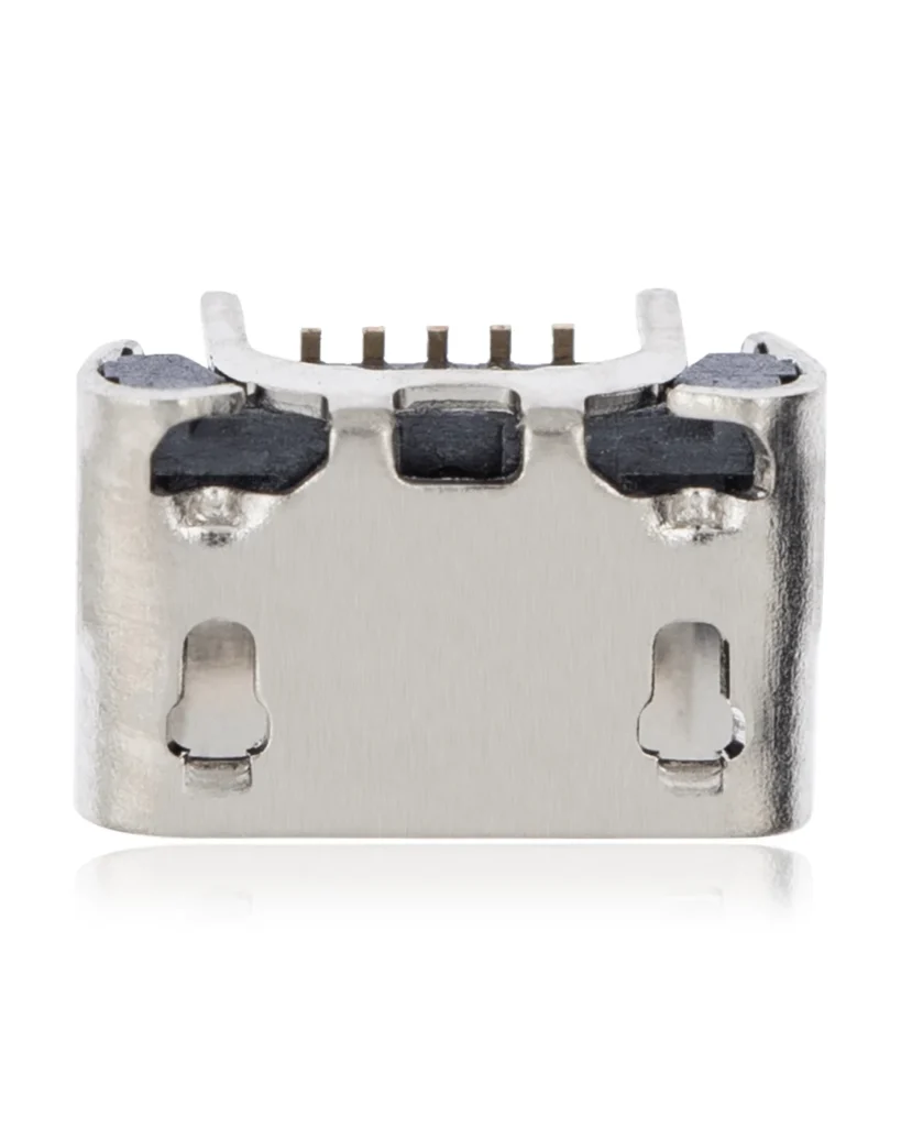 Charging port soldering required - 05 Pin - Micro B - 4 Anchor Points (C180)