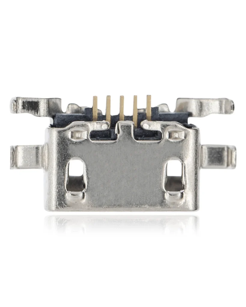 Charging port soldering required - 05 Pin - Micro B - 4 Anchor Points (C189)