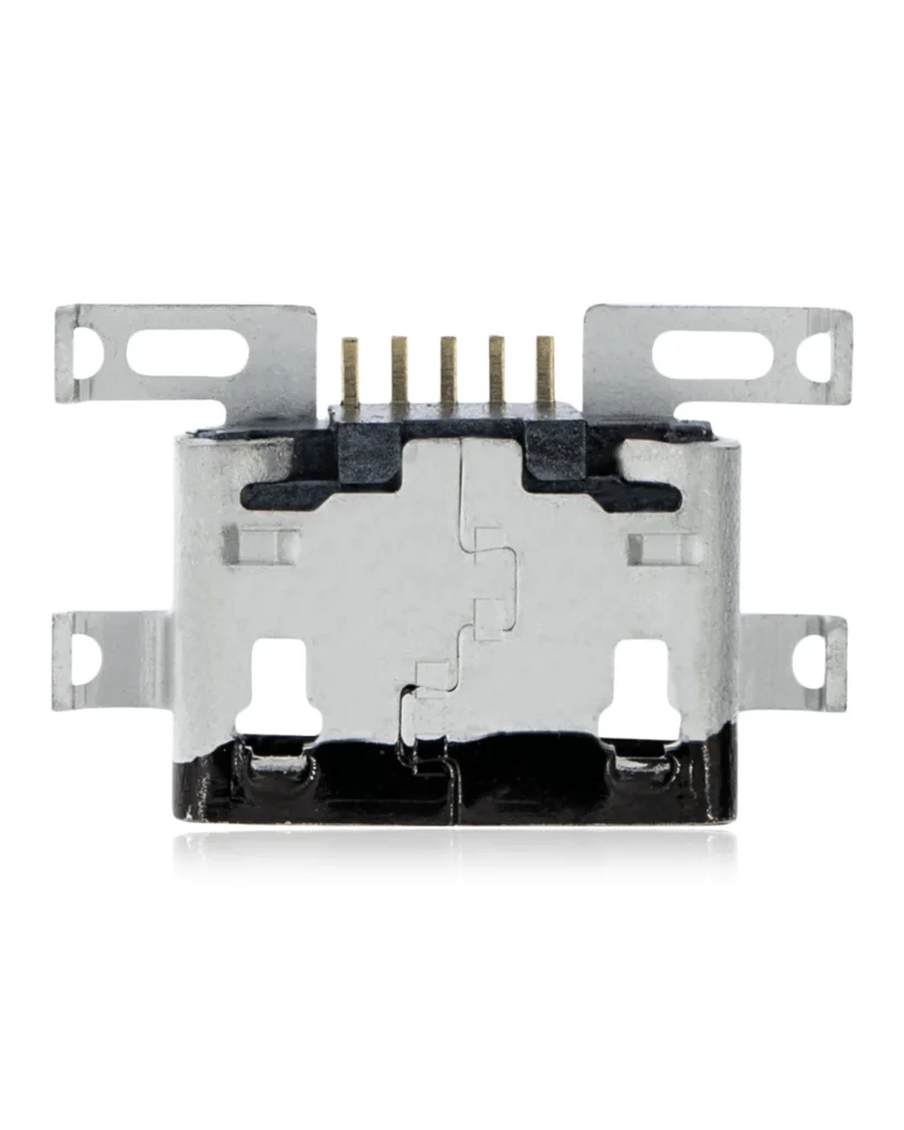 Charging port soldering required - 05 Pin - Micro B - 4 Anchor Points (C192)