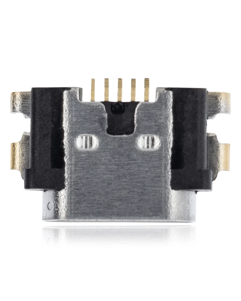 Charging port soldering required - 05 Pin - Micro B - 4 Anchor Points (C195)
