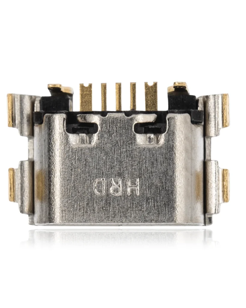 Charging port soldering required - 05 Pin - Micro B - 6 Anchor Points (C238)