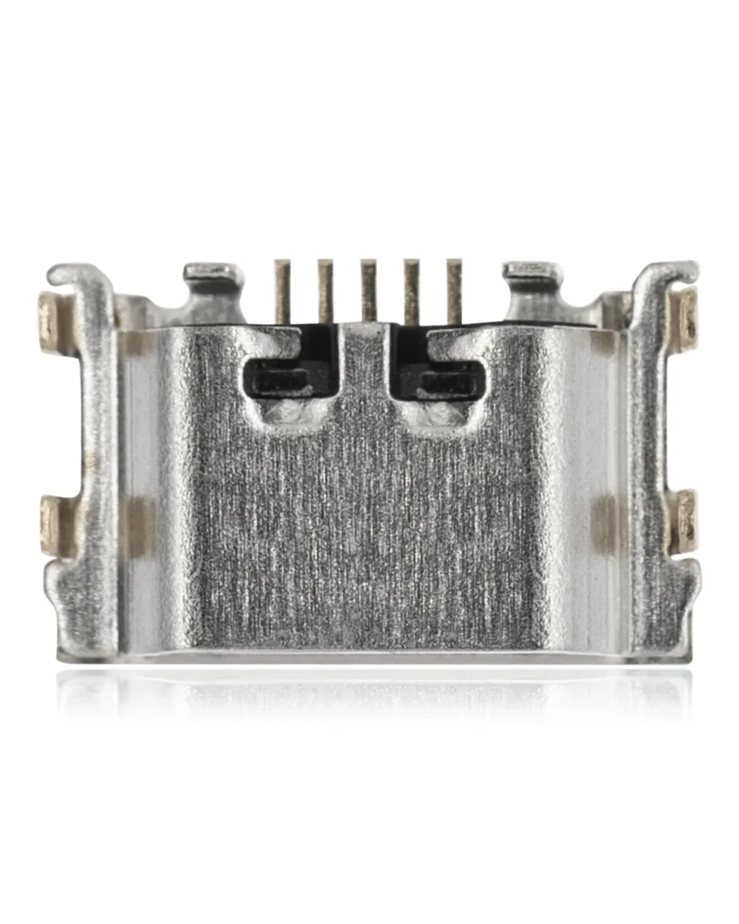Charging port soldering required - 05 Pin - Micro B - 6 Anchor Points (C242)