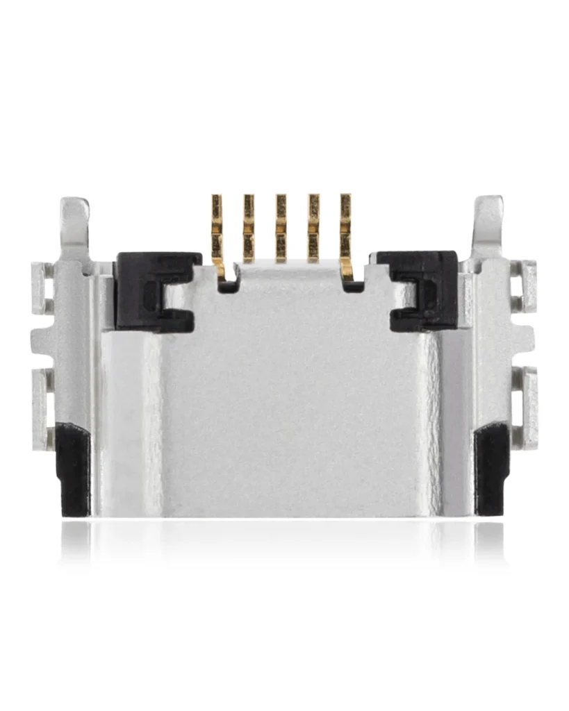 Charging port soldering required - 05 Pin - Micro B - 6 Anchor Points (C243)