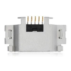 Charging port soldering required - 05 Pin - Micro B - 6 Anchor Points (C244)