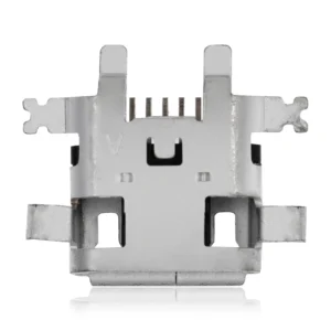 Charging port soldering required - 05 Pin - Micro B - 6 Anchor Points (C286)