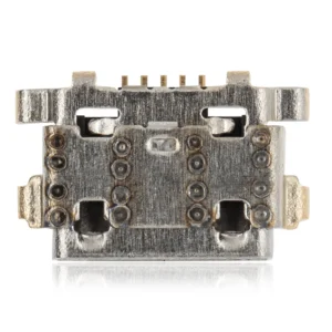 Charging port soldering required - 05 Pin - Micro B - 6 Anchor Points (C291)