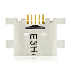 Charging port soldering required - 05 Pin - Micro B - 6 Anchor Points (C391)