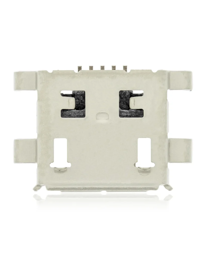 Charging port soldering required - 05 Pin - Micro B - 4 Anchor Points (C393)