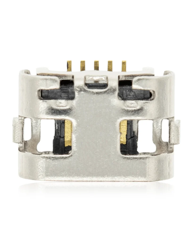 Charging port soldering required - 05 Pin - Micro B - 4 Anchor Points (C394)