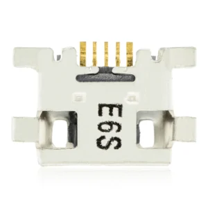 Charging port soldering required - 05 Pin - Micro B - 4 Anchor Points (C395)